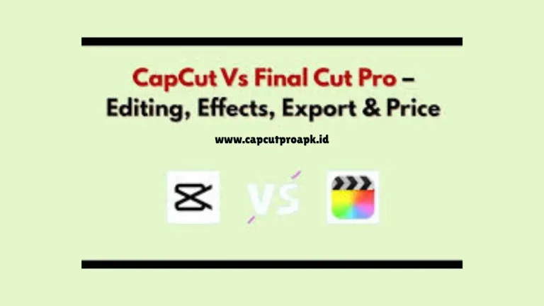 Capcut vs final cut